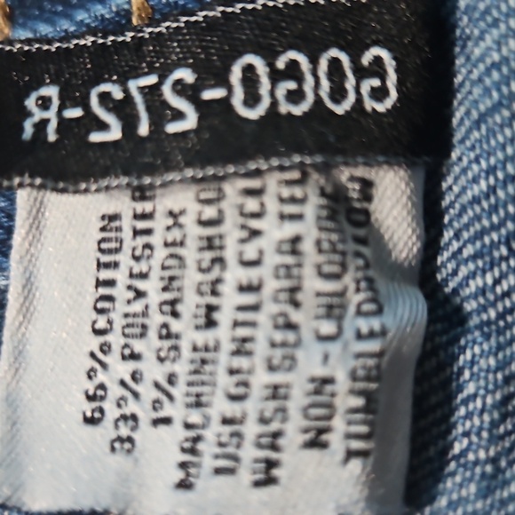 Classic Blue Wide Leg Women's Jeans - Picture 14 of 14